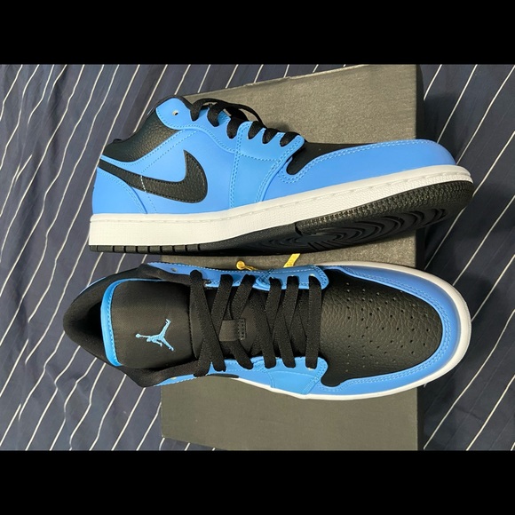 AirJordan 1 Low University Blue/Black - Picture 6 of 6
